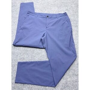 Lululemon Commission Pant Classic Mens 40X34 Wild Indigo Technical Stretch Chino